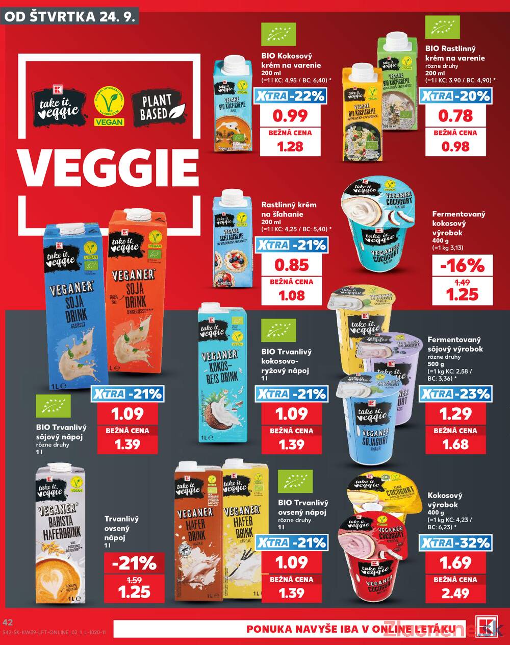 Leták Kaufland - Kaufland 24.9. - 30.9. - Kaufland Dunajská Streda - strana 42 Leták Kaufland - Kaufland 24.9. - 30.9. - Kaufland Dunajská Streda - strana 42