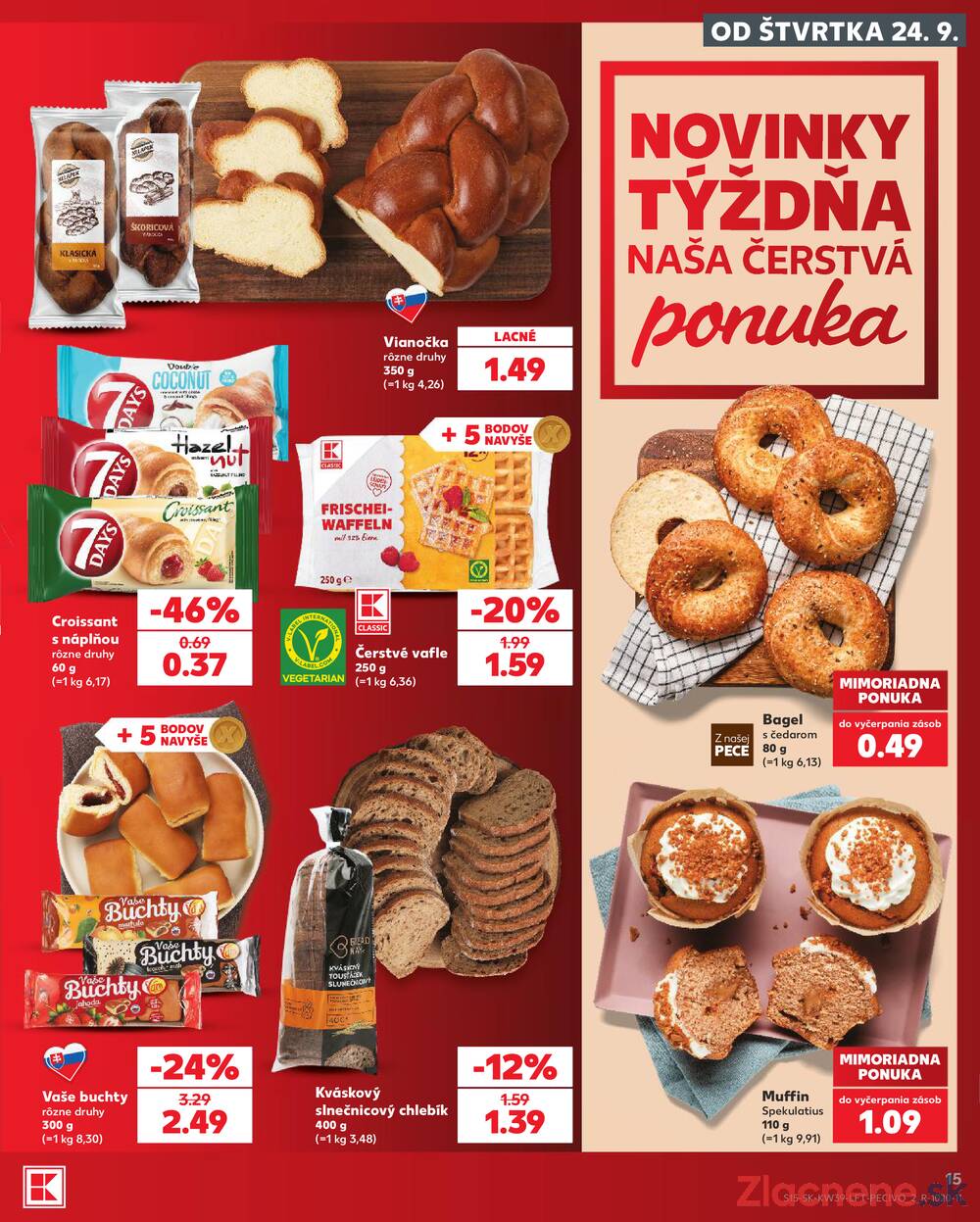 Kaufland 24.9. - 30.9. - Kaufland Piešťany