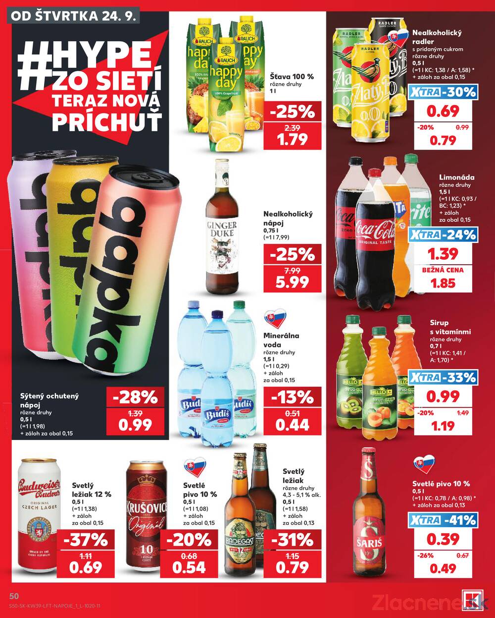 Kaufland 24.9. - 30.9. - Kaufland Piešťany