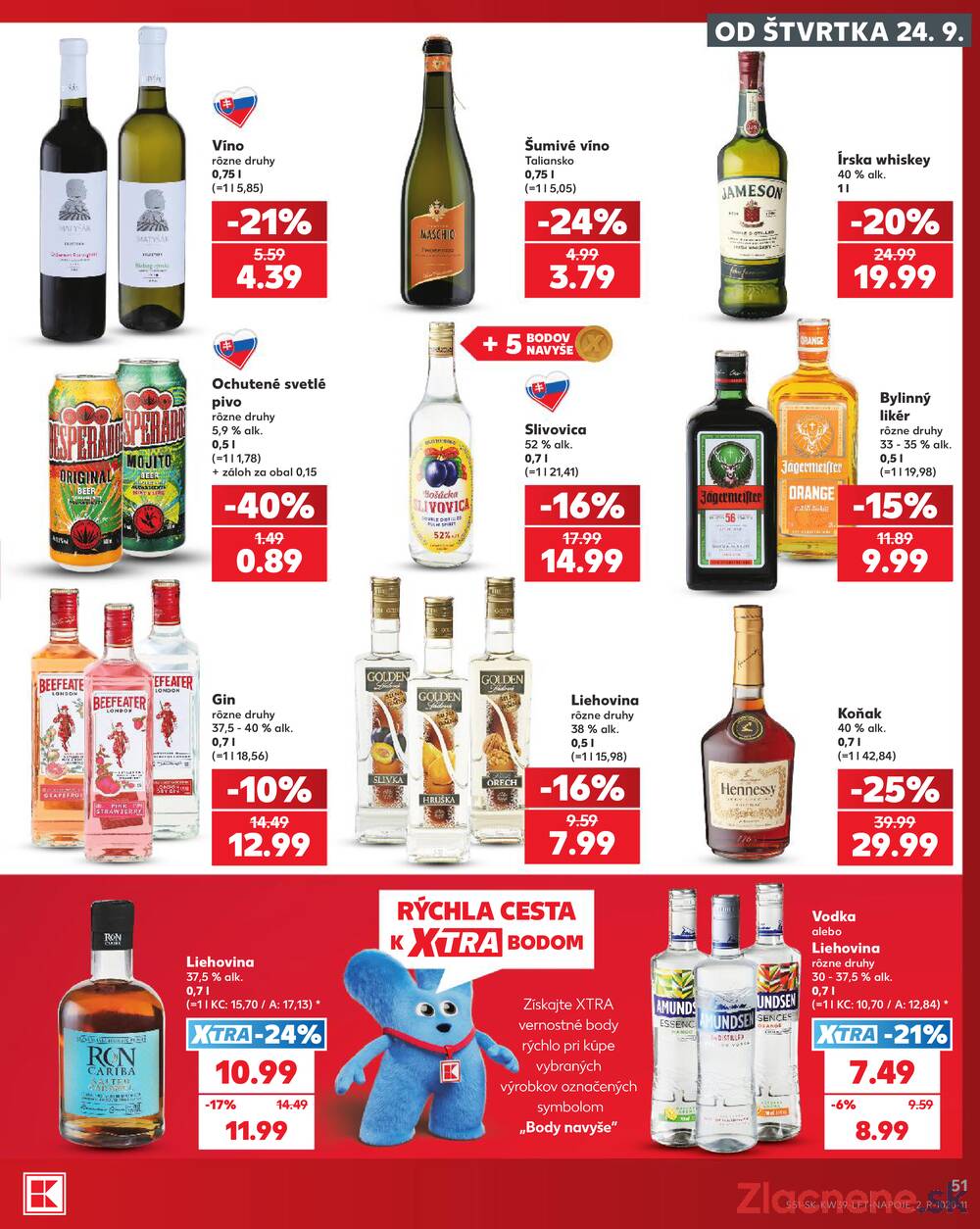 Kaufland 24.9. - 30.9. - Kaufland Piešťany