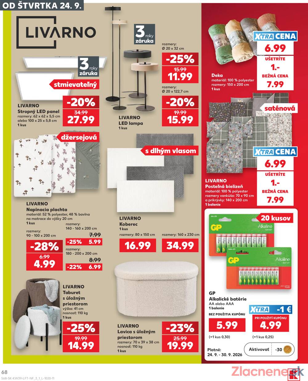 Kaufland 24.9. - 30.9. - Kaufland Bratislava - Bory