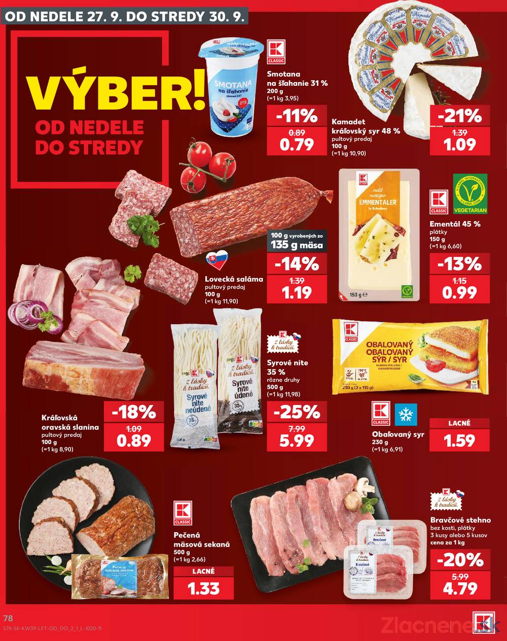 Kaufland 24.9. - 30.9. - Kaufland Trnava - Nová ul.