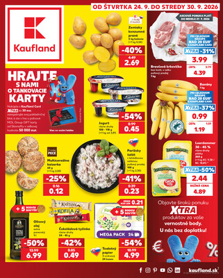 Leták Kaufland 24.9. - 30.9. - Kaufland Košice - Nad Jazerom