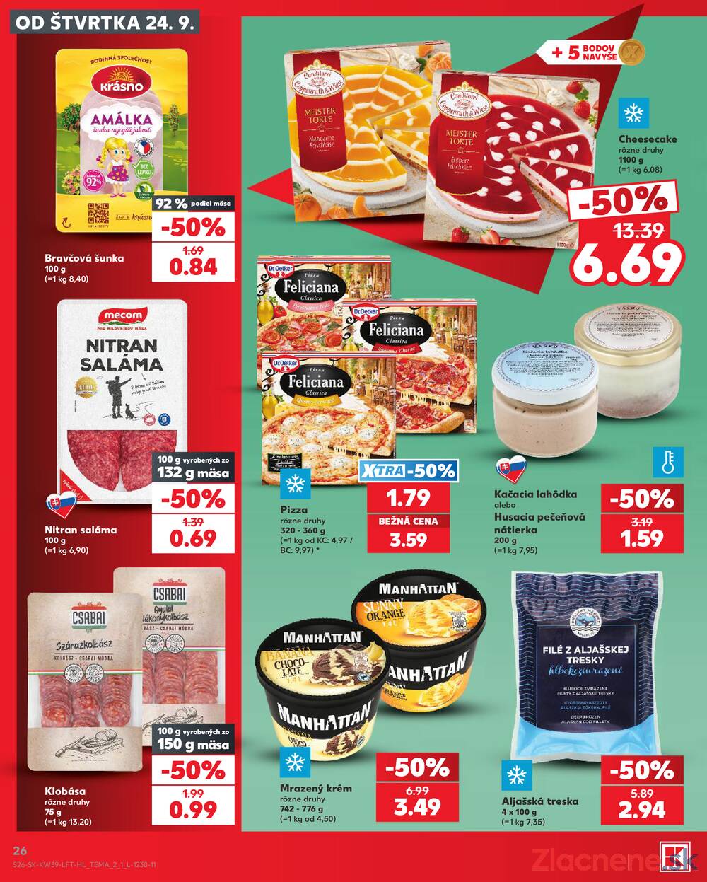 Kaufland 24.9. - 30.9. - Kaufland Považská Bystrica - Centrum