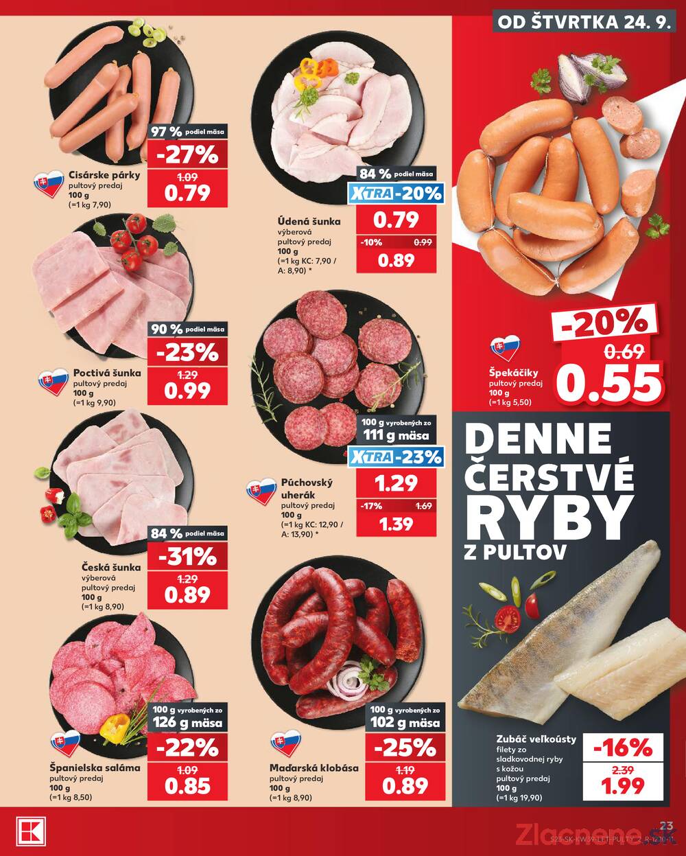 Kaufland 24.9. - 30.9. - Kaufland Žilina
