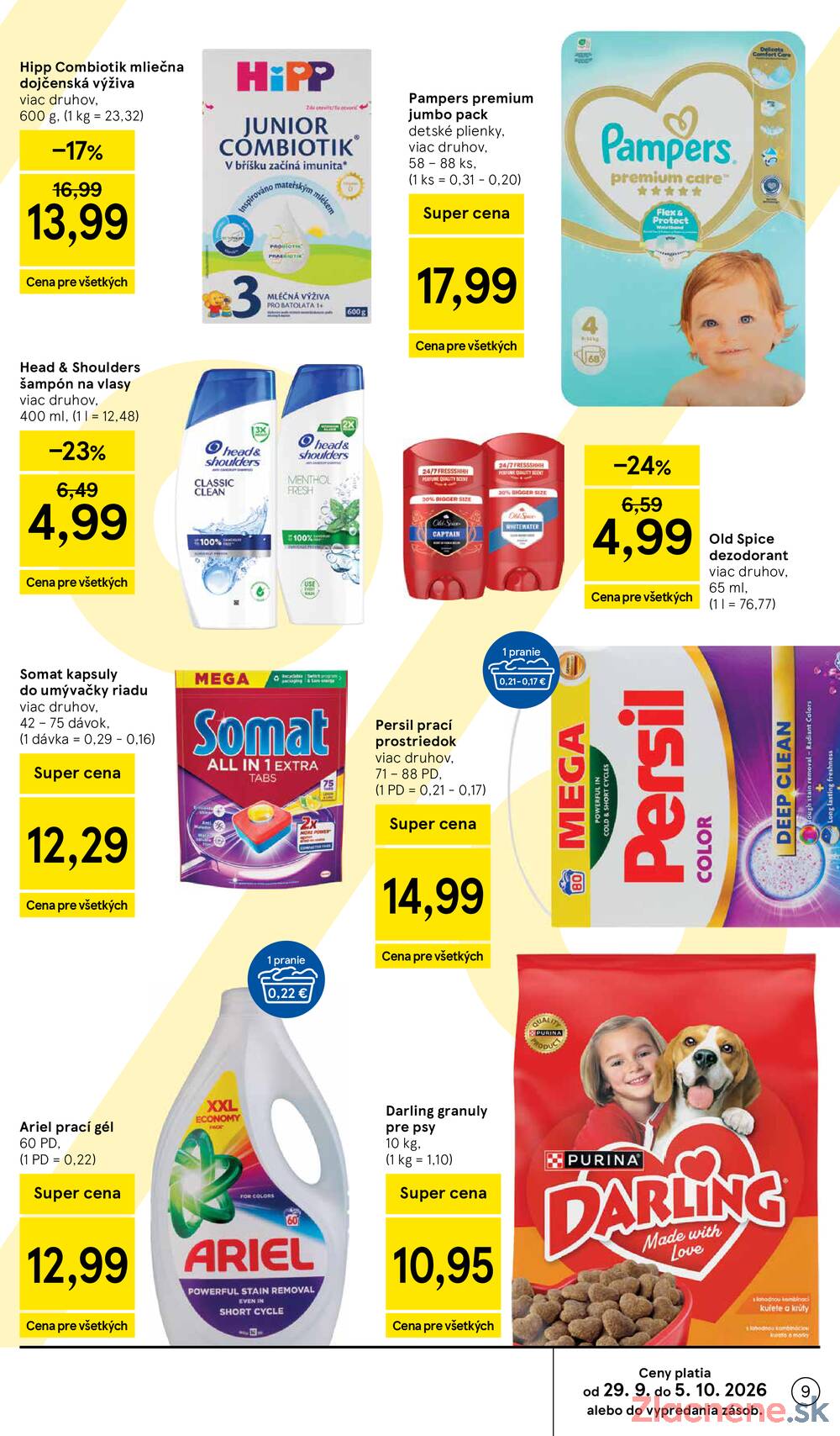 Tesco hypermarkety 30.9. - 6.10.