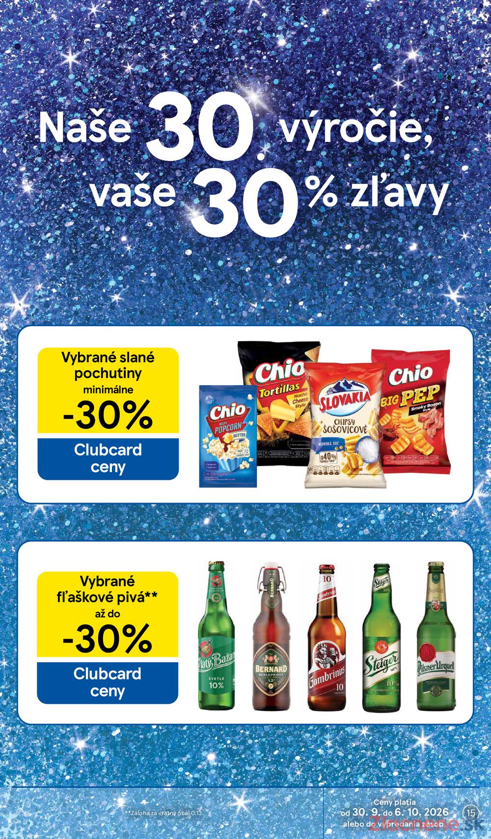 Tesco hypermarkety 30.9. - 6.10.