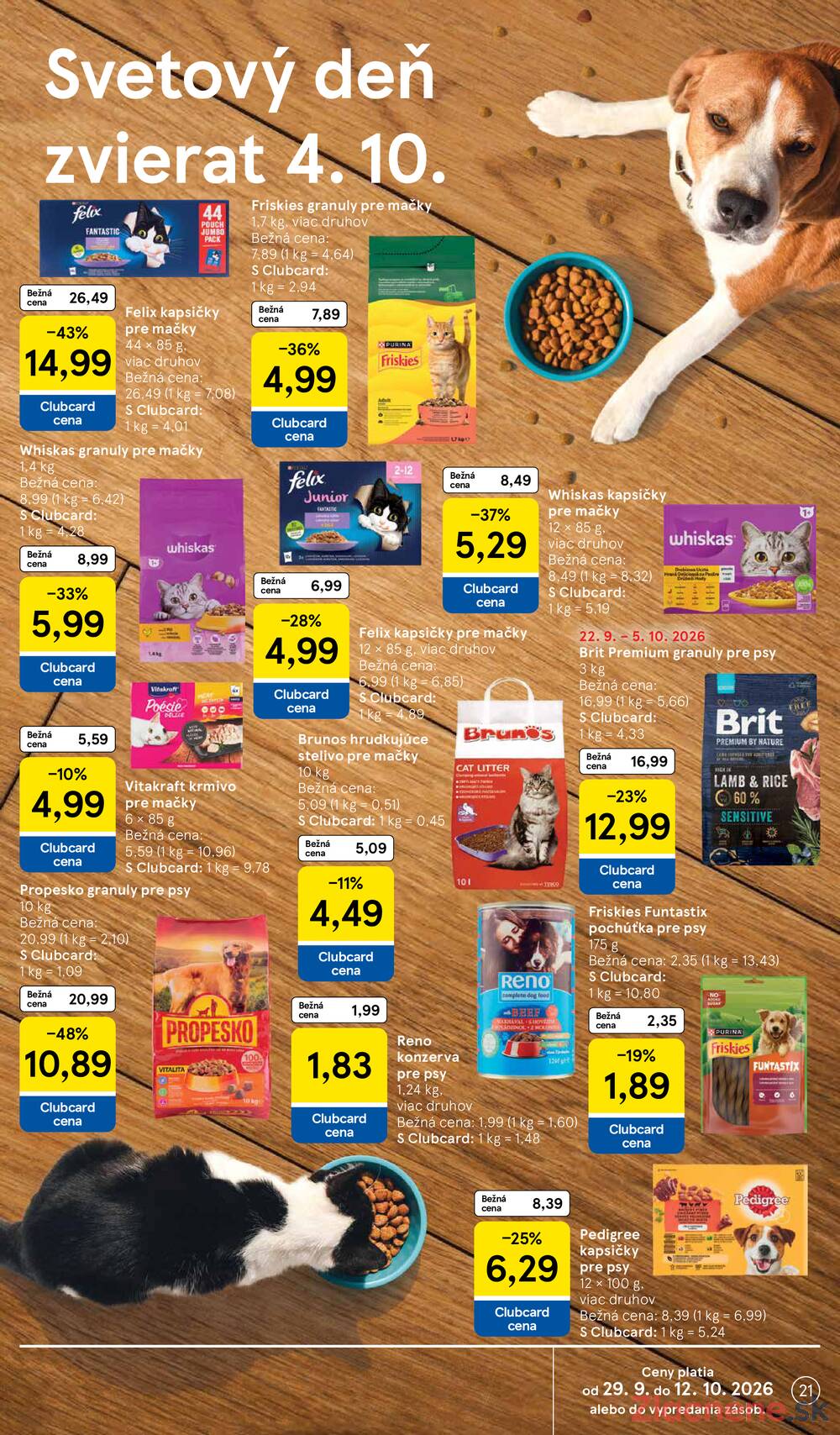 Tesco hypermarkety 30.9. - 6.10.