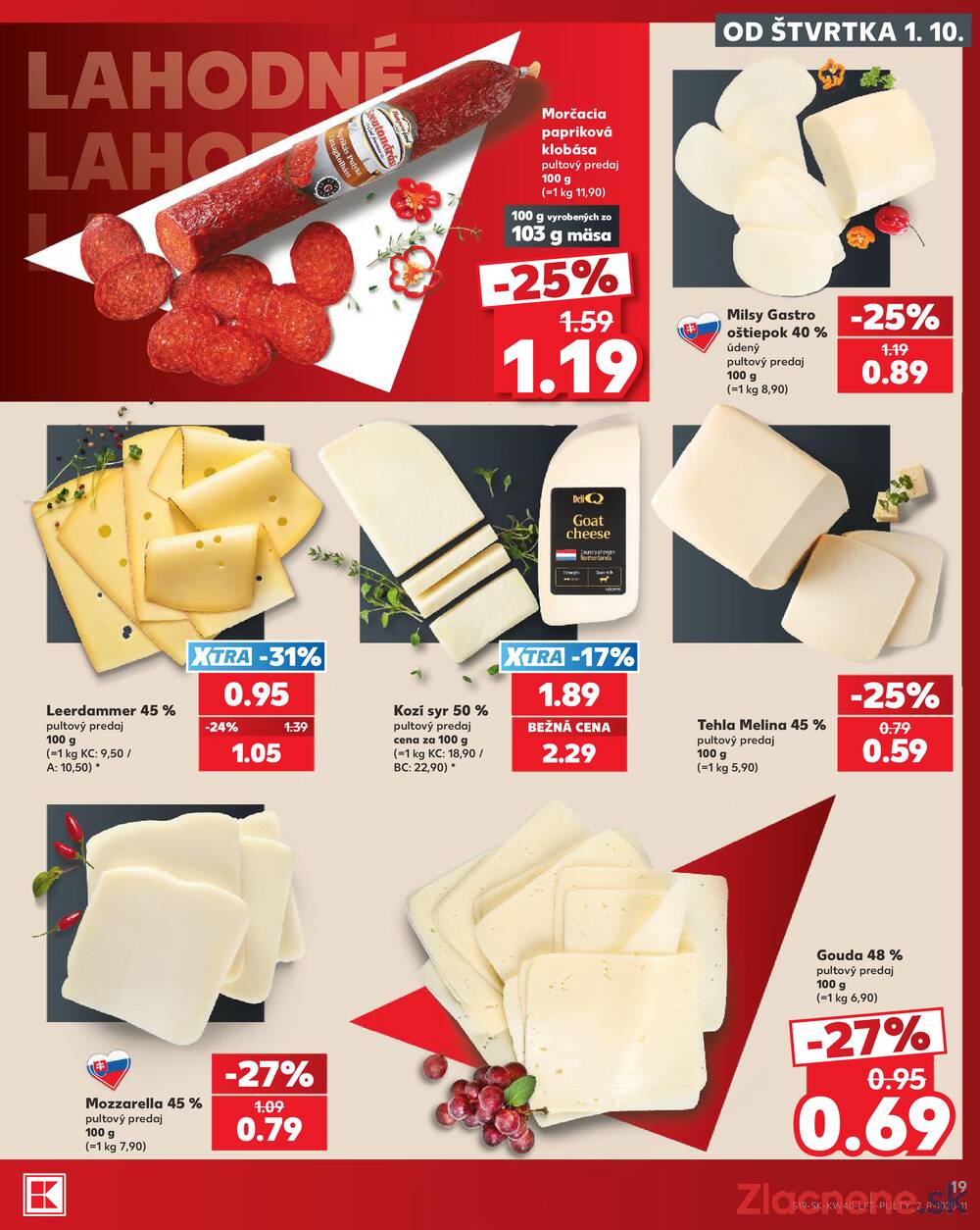 Kaufland 1.10. - 7.10. - Kaufland Púchov