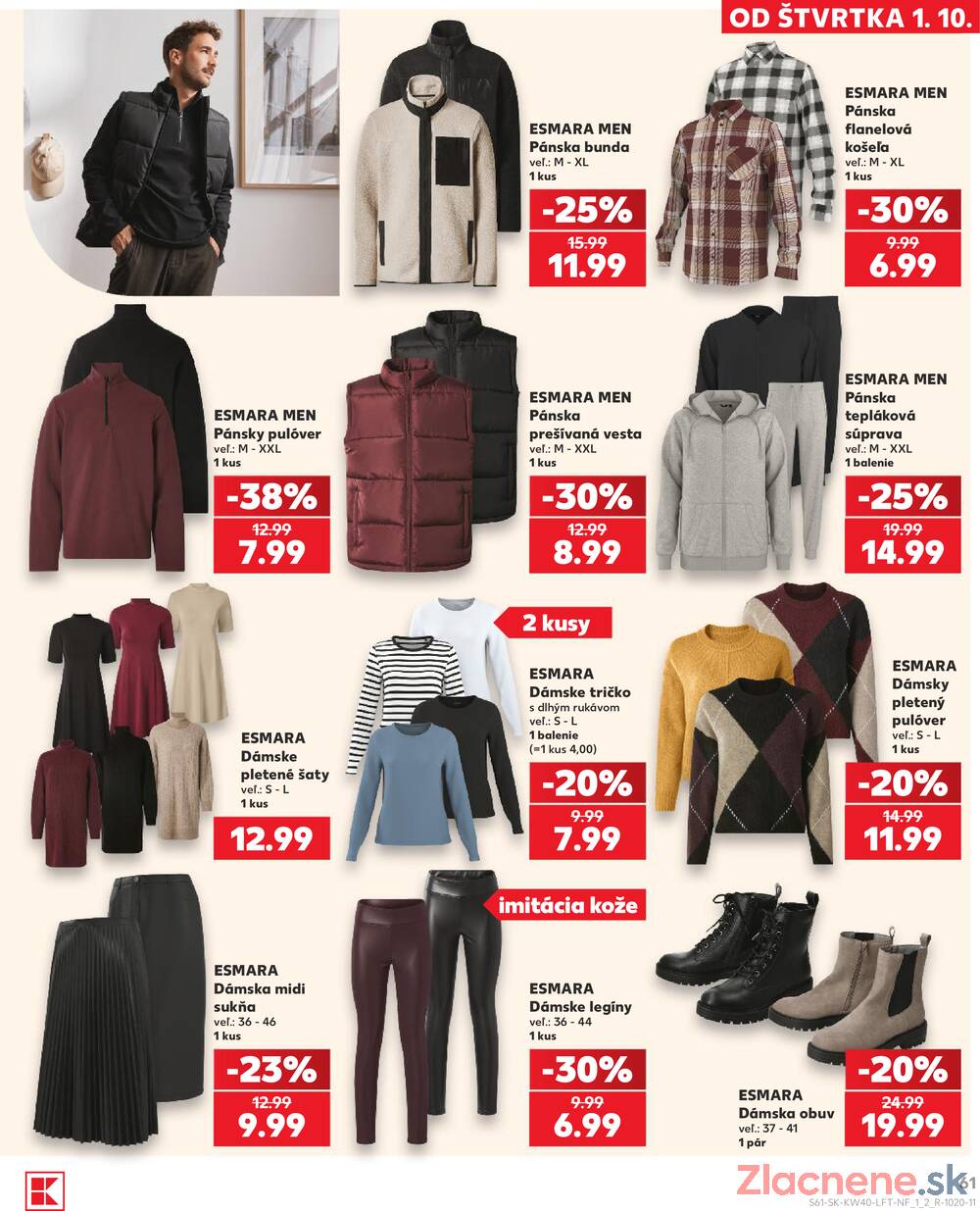 Kaufland 1.10. - 7.10. - Kaufland Púchov