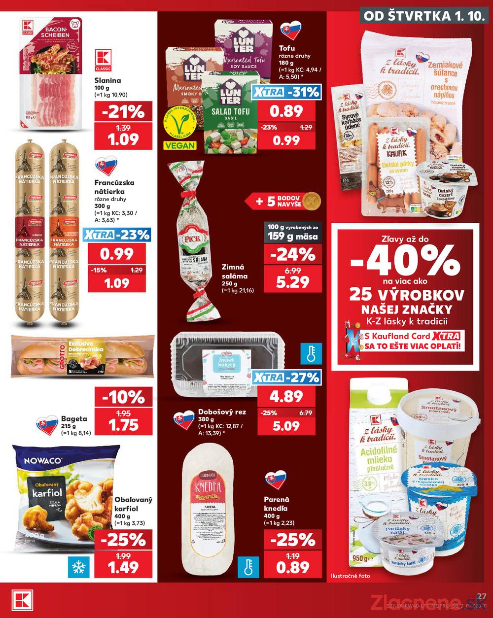 Kaufland 1.10. - 7.10. - Kaufland Rožňava