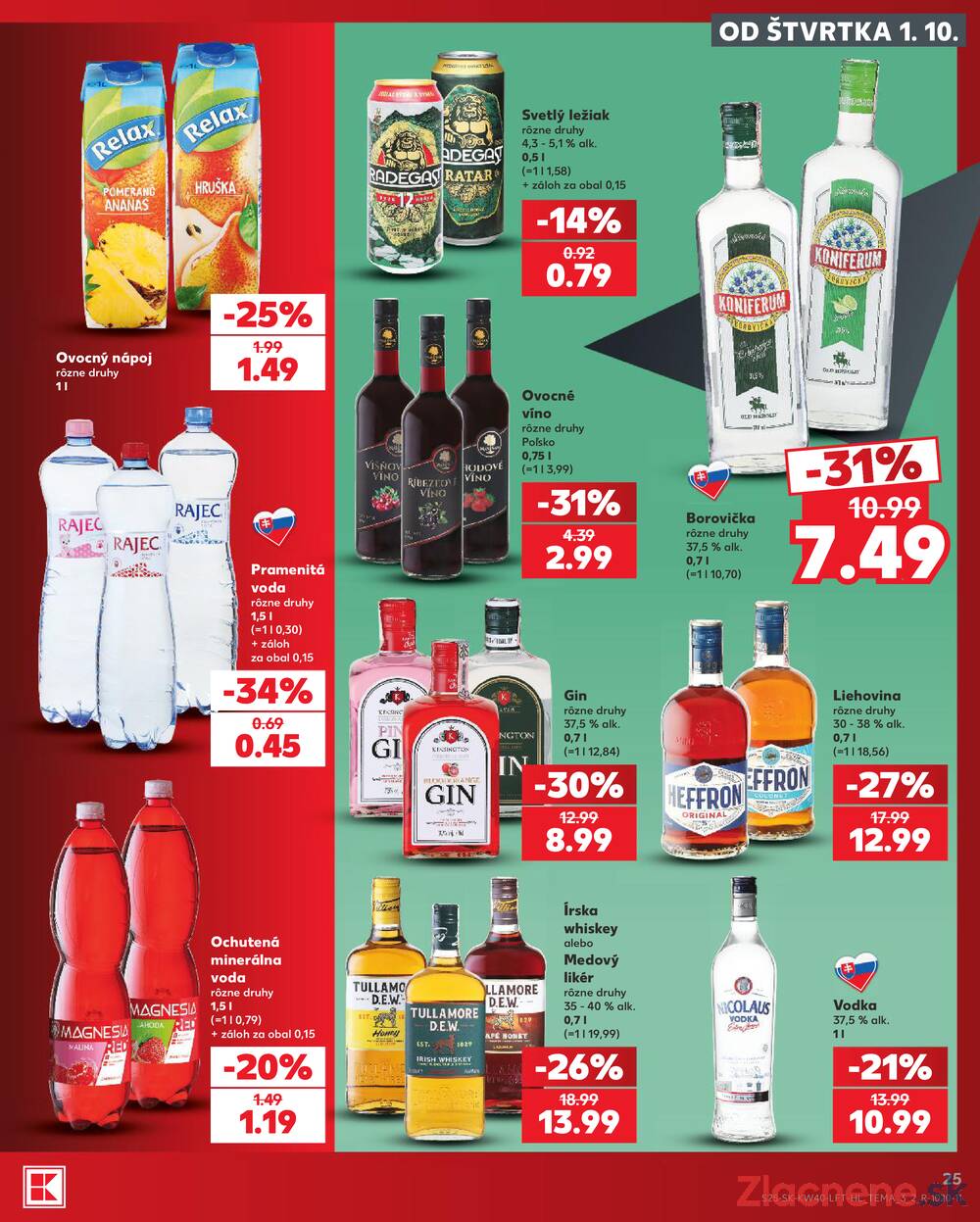 Kaufland 1.10. - 7.10. - Kaufland Veľký Meder