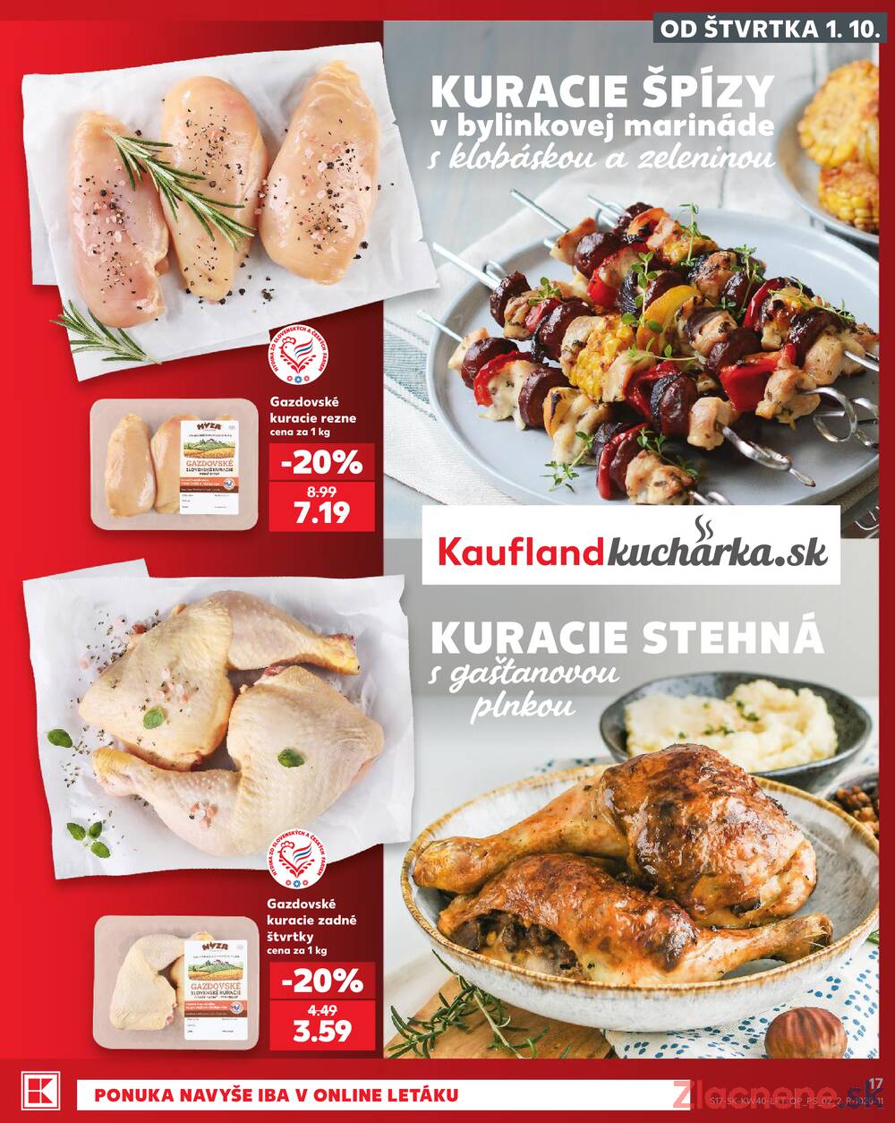 Kaufland 1.10. - 7.10. - Kaufland Piešťany