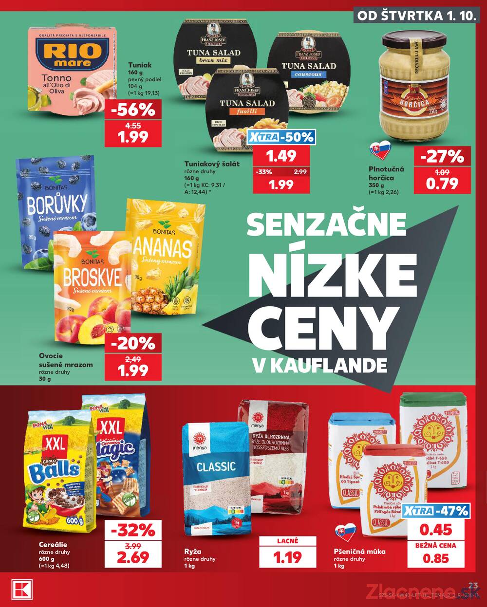 Kaufland 1.10. - 7.10. - Kaufland Bánovce nad Bebravou
