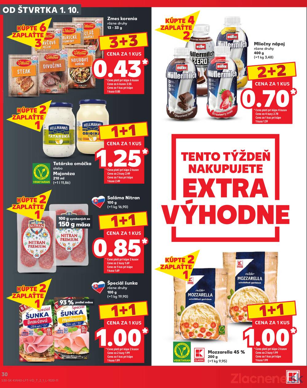 Kaufland 1.10. - 7.10. - Kaufland Bánovce nad Bebravou