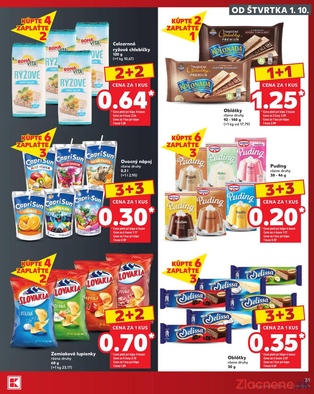 Kaufland 1.10. - 7.10. - Kaufland Bánovce nad Bebravou