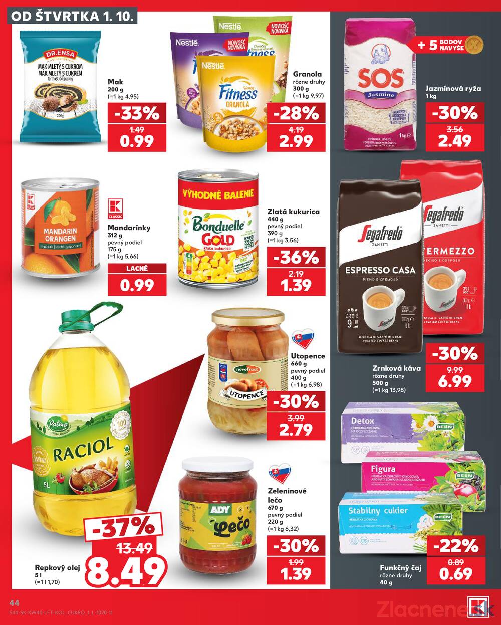 Kaufland 1.10. - 7.10. - Kaufland Bánovce nad Bebravou