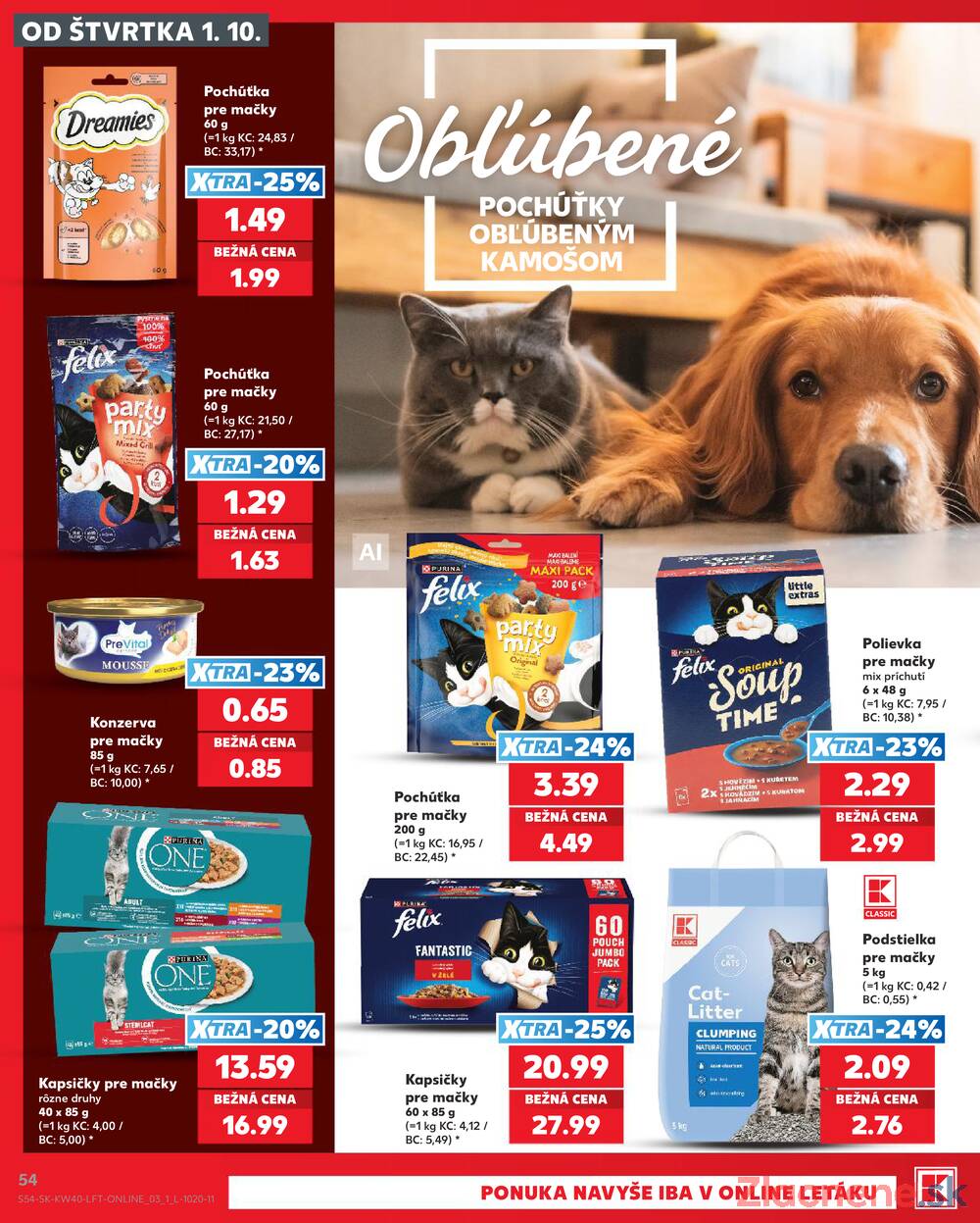 Kaufland 1.10. - 7.10. - Kaufland Bánovce nad Bebravou