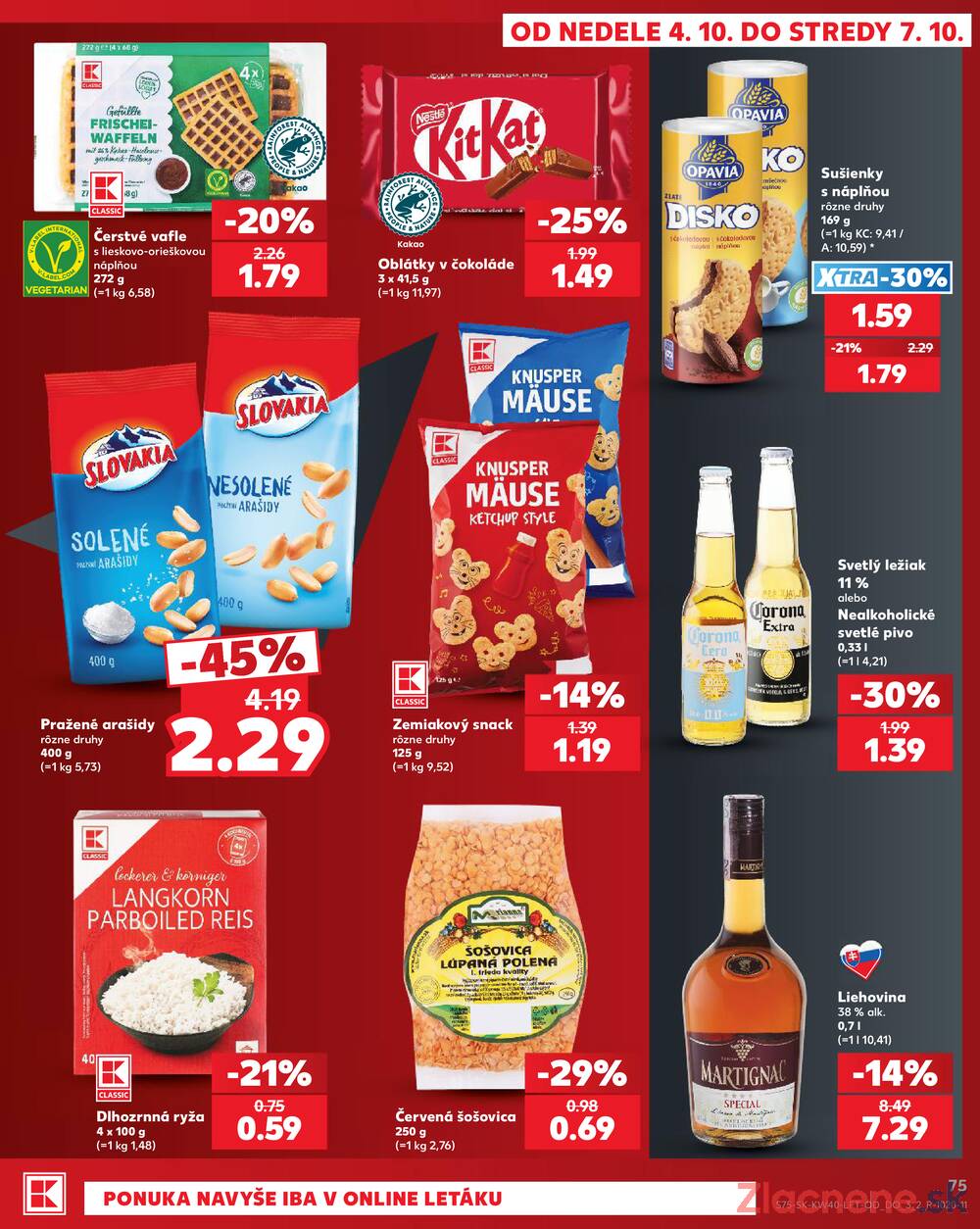 Kaufland 1.10. - 7.10. - Kaufland Bratislava - Bory