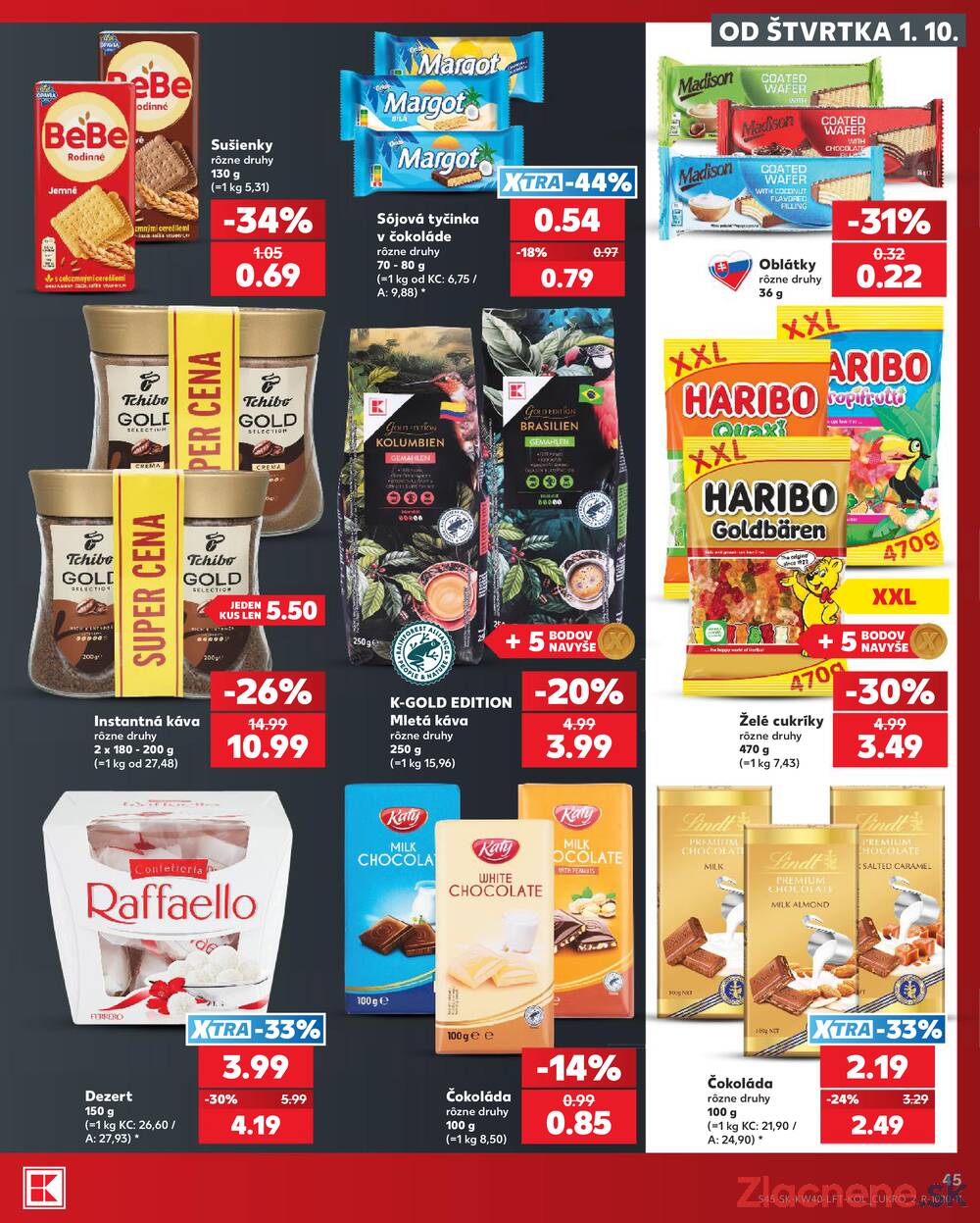 Kaufland 1.10. - 7.10. - Kaufland Bratislava - Petržalka