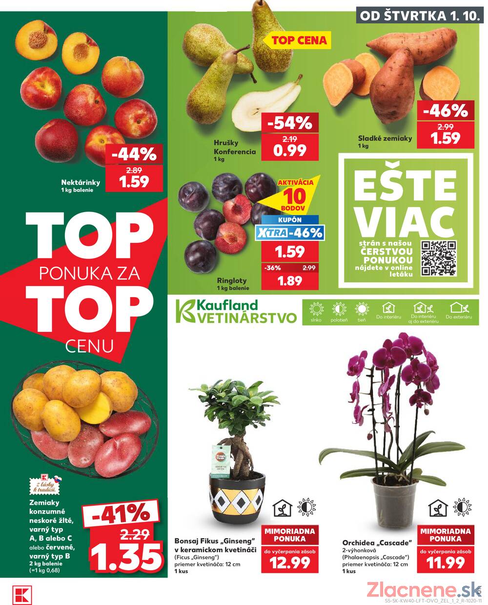 Kaufland 1.10. - 7.10. - Kaufland Košice - Nad Jazerom