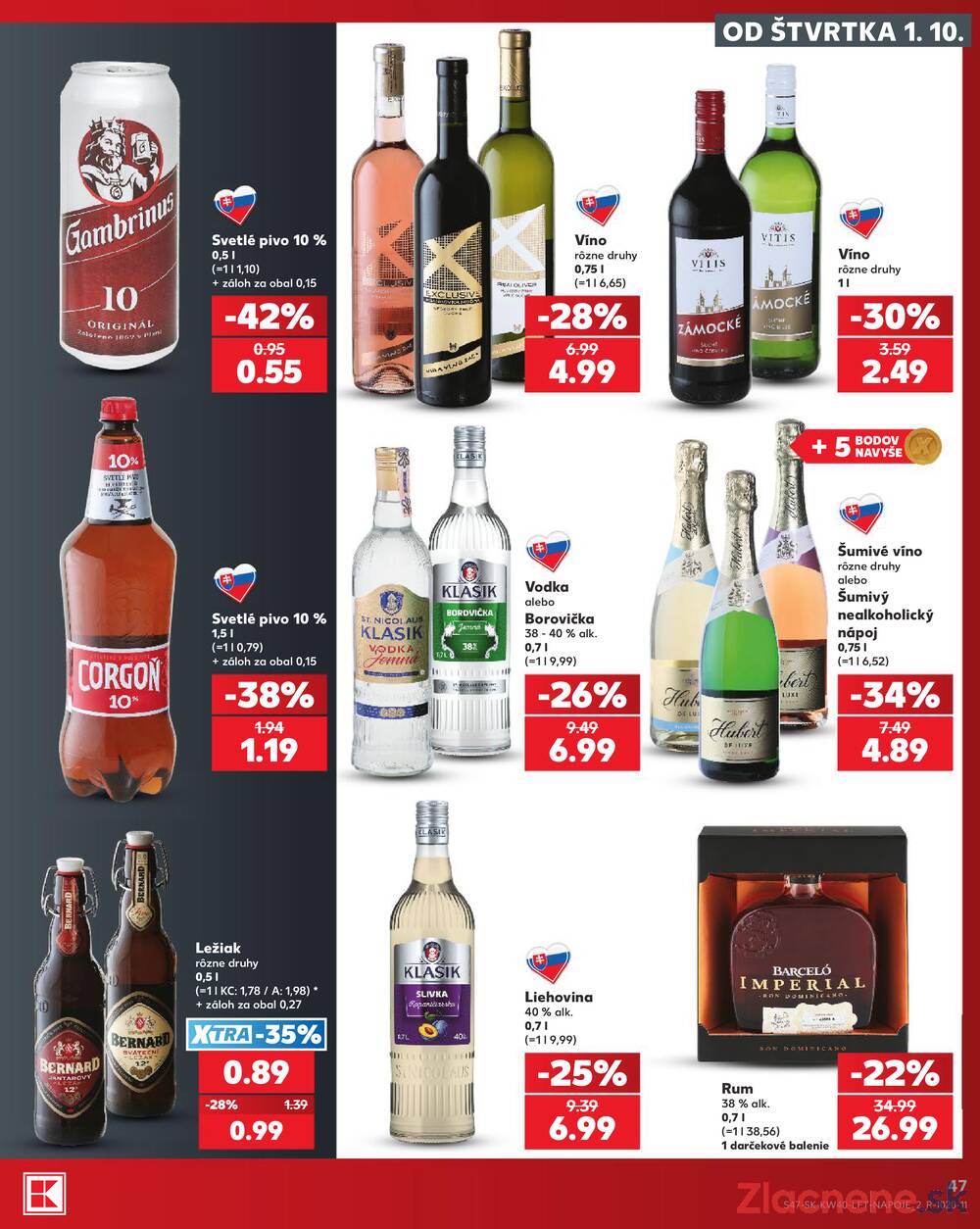 Kaufland 1.10. - 7.10. - Kaufland Košice - Nad Jazerom
