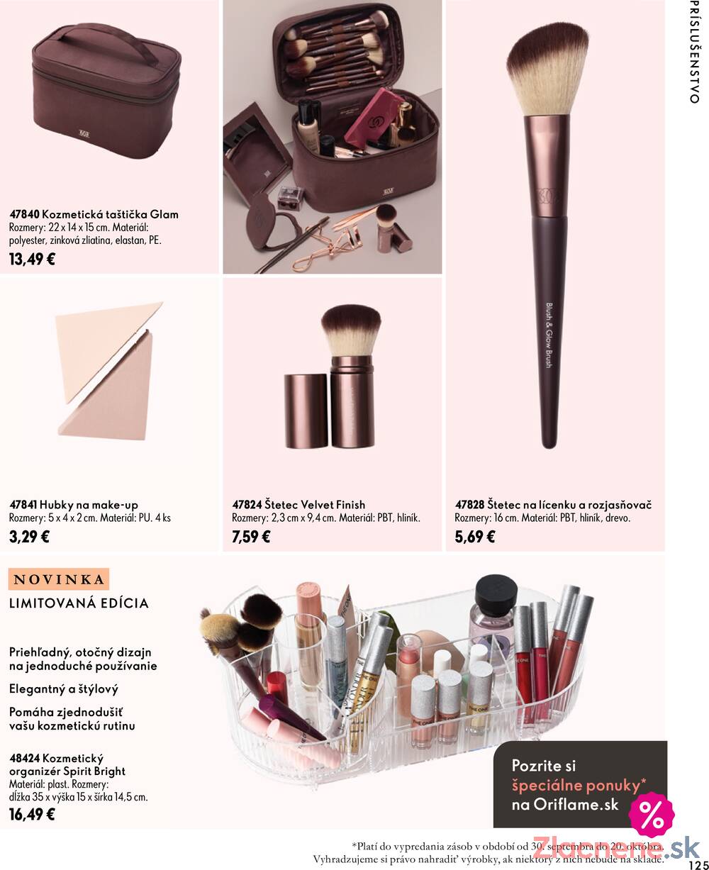 Leták Oriflame - Oriflame do 10.11. - strana 125 Leták Oriflame - Oriflame do 10.11. - strana 125