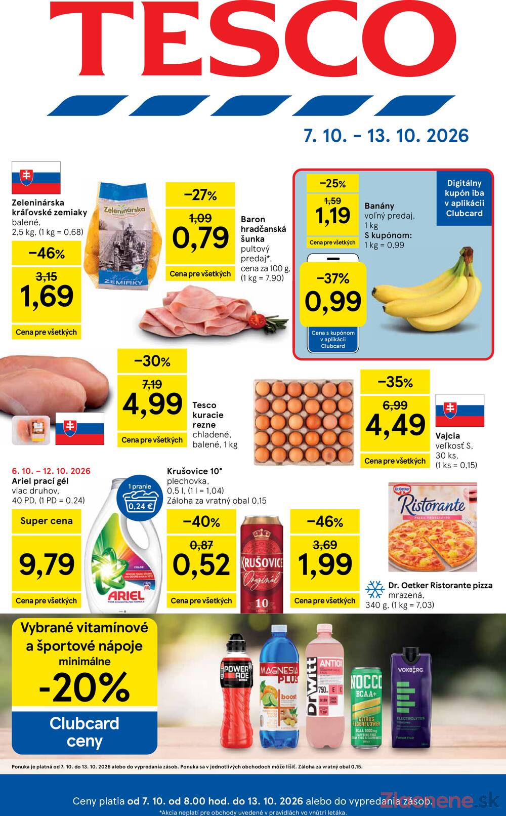 Tesco hypermarkety 7.10. - 13.10.