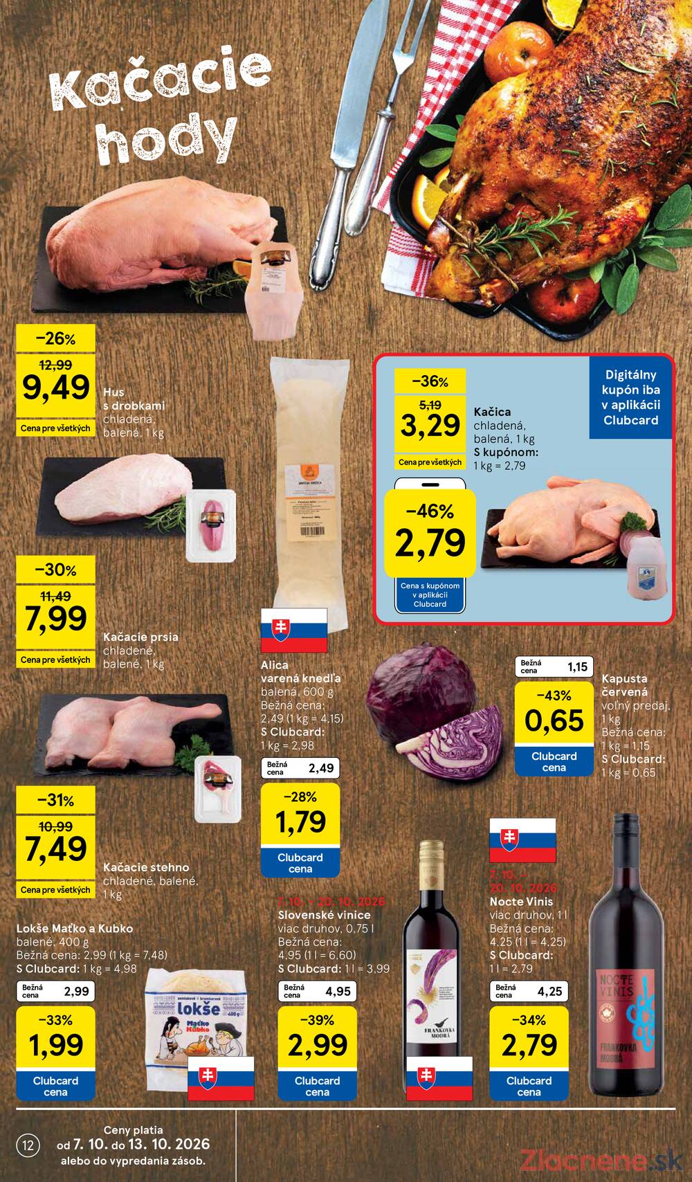 Tesco hypermarkety 7.10. - 13.10.