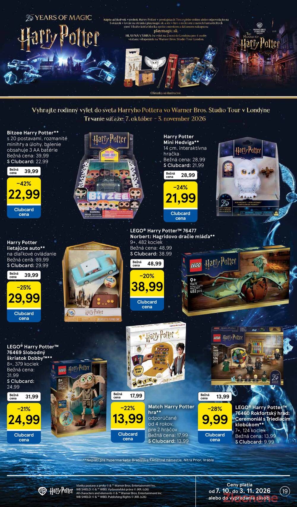 Tesco hypermarkety 7.10. - 13.10.