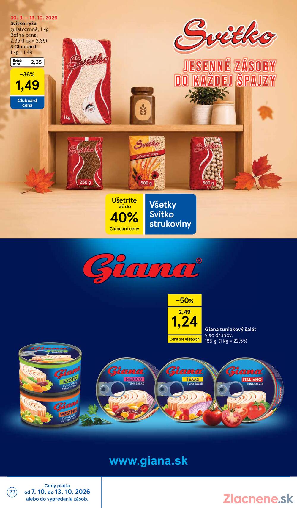 Tesco hypermarkety 7.10. - 13.10.