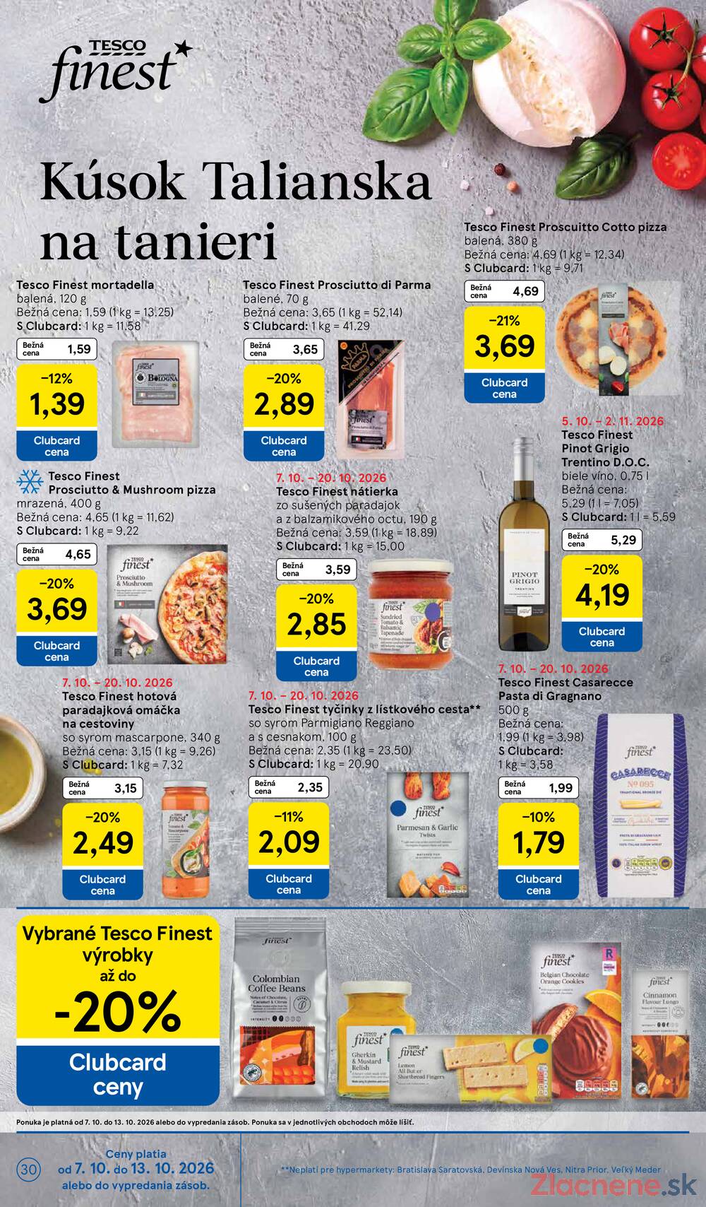 Tesco hypermarkety 7.10. - 13.10.
