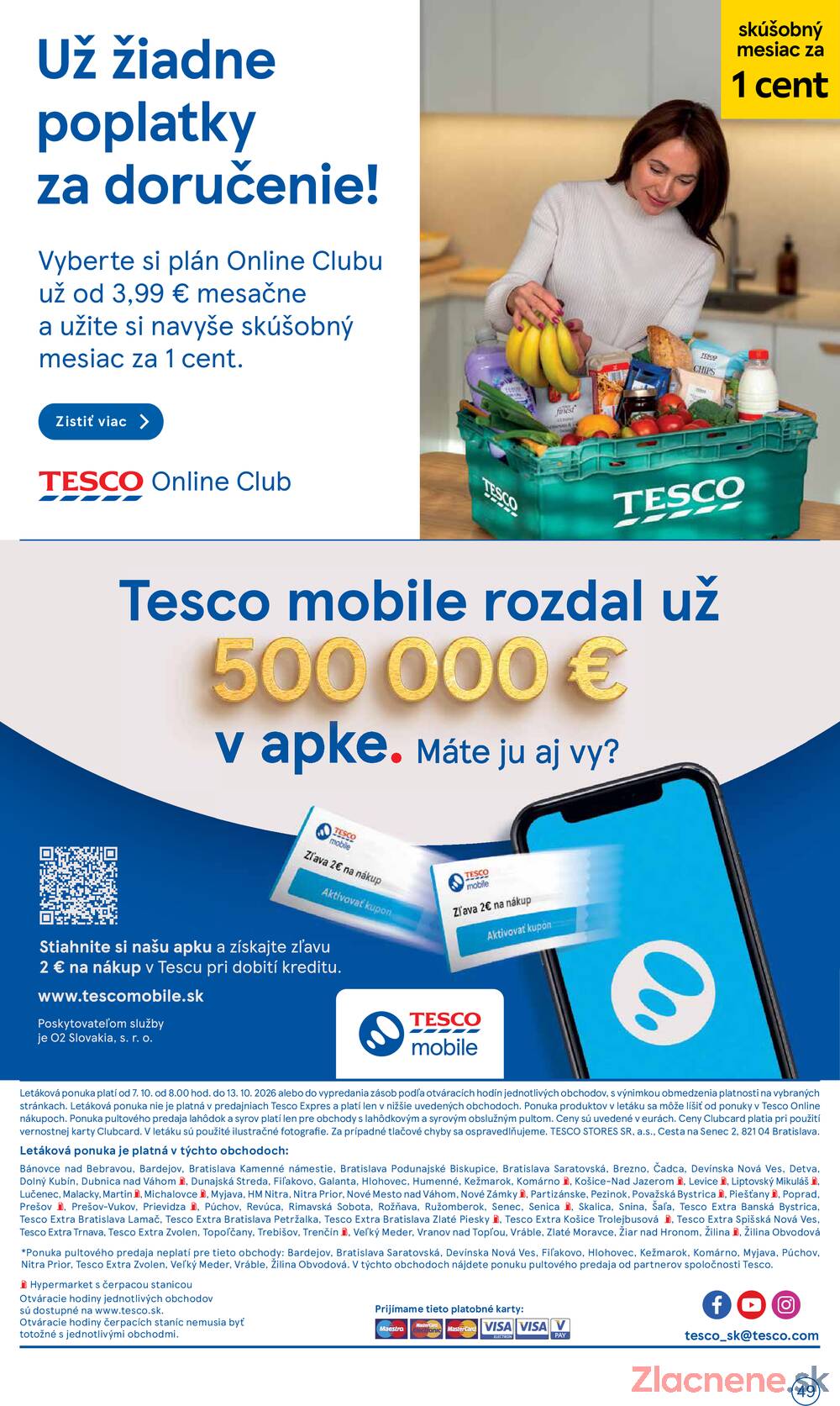 Tesco hypermarkety 7.10. - 13.10.