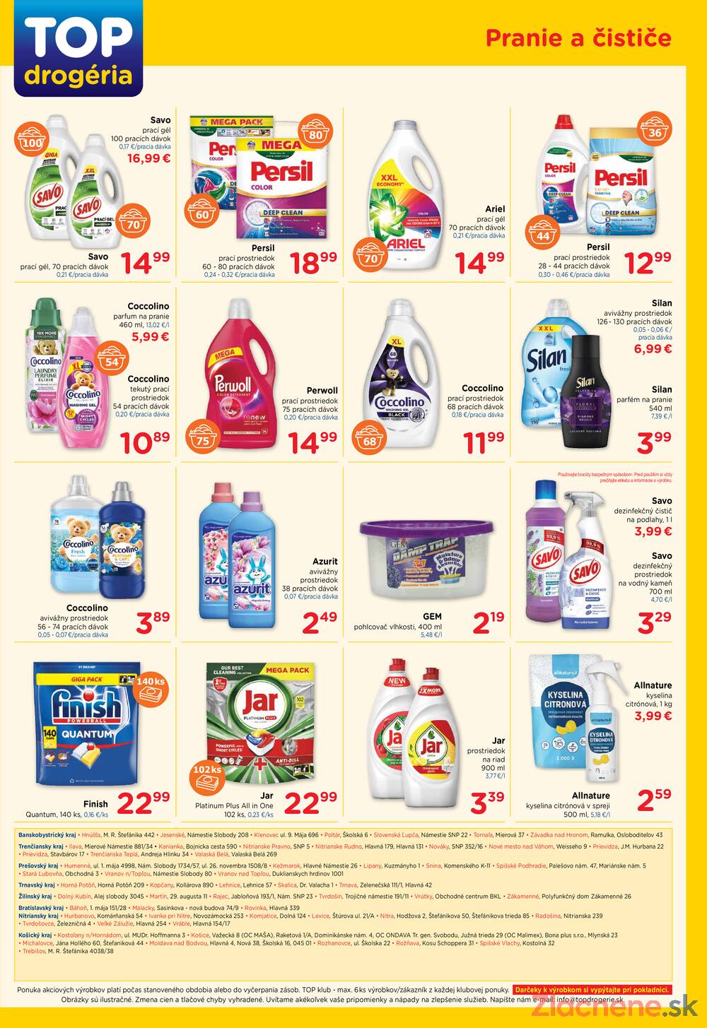 Leták TOP drogerie - TOP drogerie do 14.10. - strana 4 Leták TOP drogerie - TOP drogerie do 14.10. - strana 4
