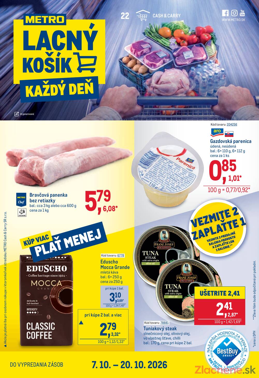 Leták METRO - METRO Maloobchod do 20.10. - strana 1 Leták METRO - METRO Maloobchod do 20.10. - strana 1