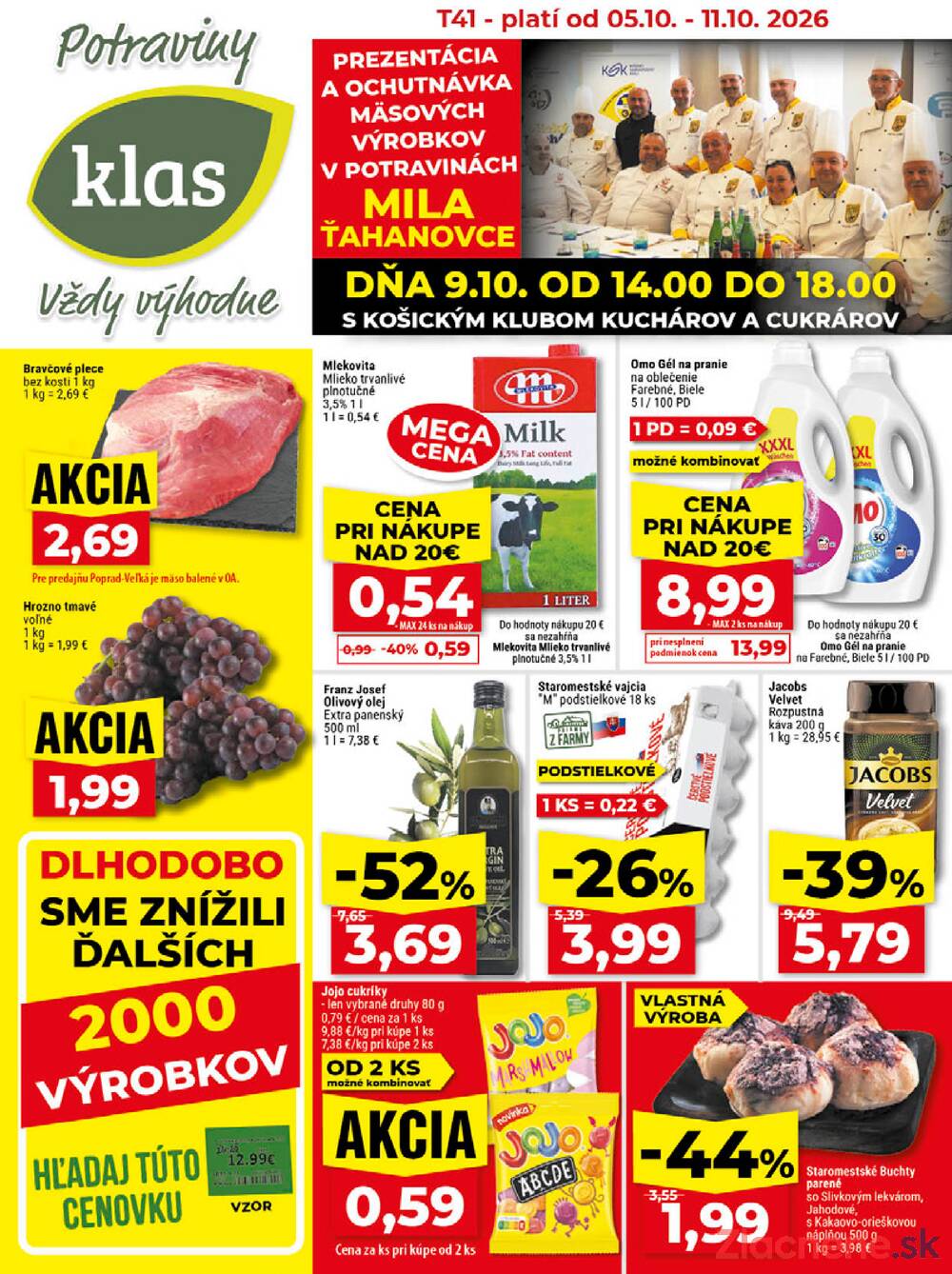 Leták Klas - Klas do 11.10. - strana 1 Leták Klas - Klas do 11.10. - strana 1