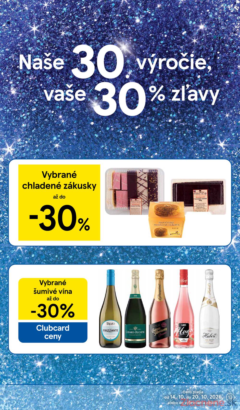 Tesco supermarkety od 14.10. do 20.10.2026