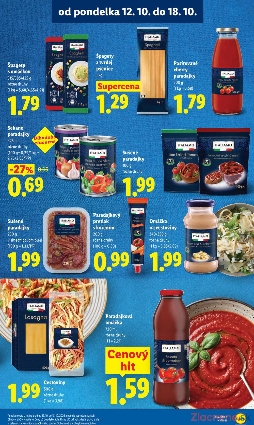 Lidl 12.10. - 18.10.