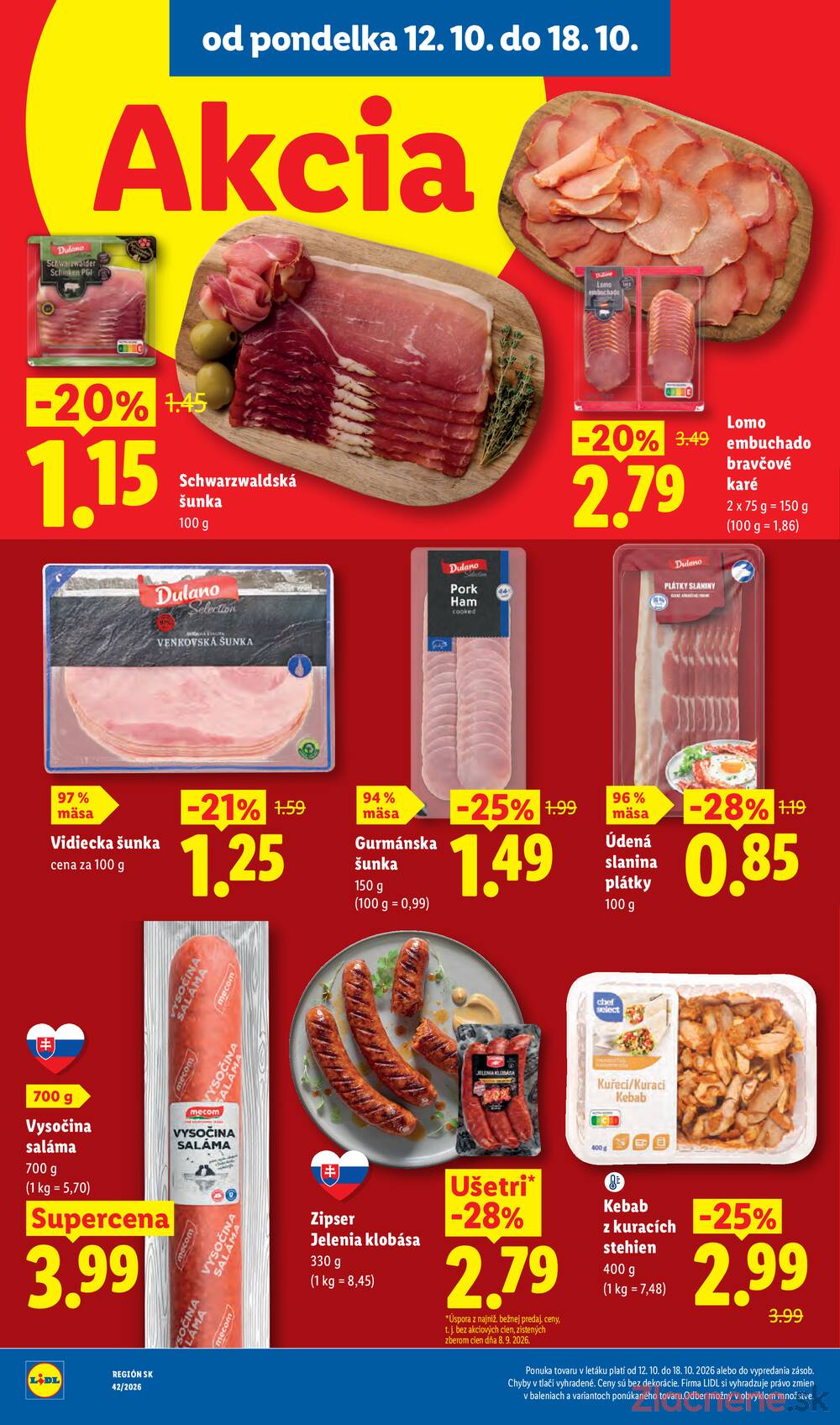 Lidl 12.10. - 18.10.