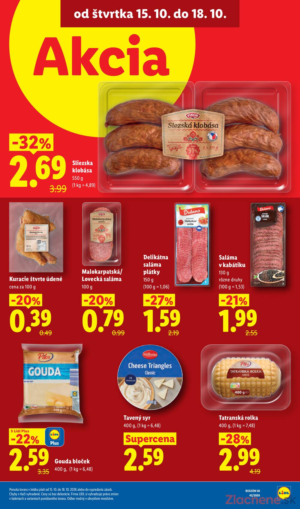 Lidl 12.10. - 18.10.