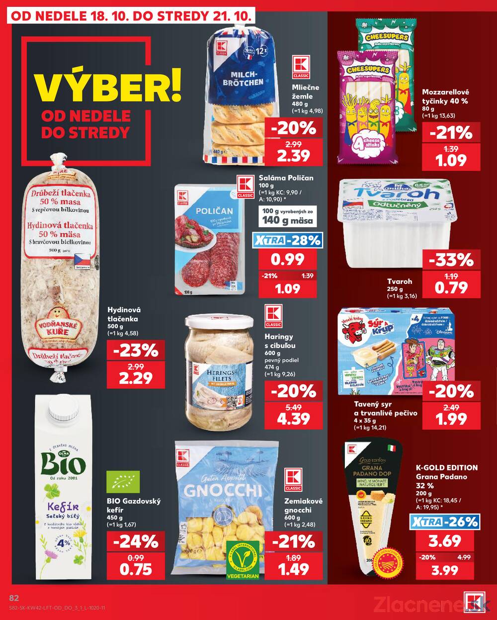 Leták Kaufland - Kaufland 15.10. - 21.10. - Kaufland Tvrdošín - strana 82 Leták Kaufland - Kaufland 15.10. - 21.10. - Kaufland Tvrdošín - strana 82