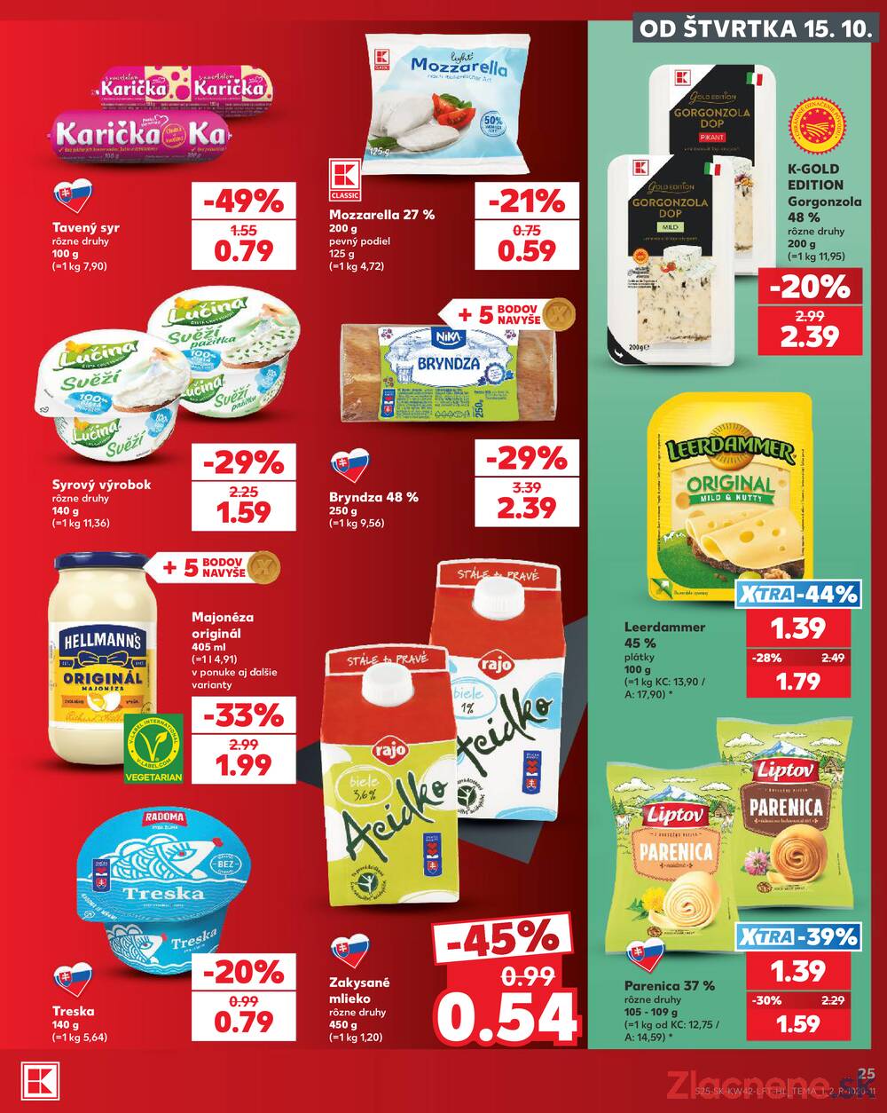 Leták Kaufland - Kaufland 15.10. - 21.10. - Kaufland Michalovce - strana 25 Leták Kaufland - Kaufland 15.10. - 21.10. - Kaufland Michalovce - strana 25
