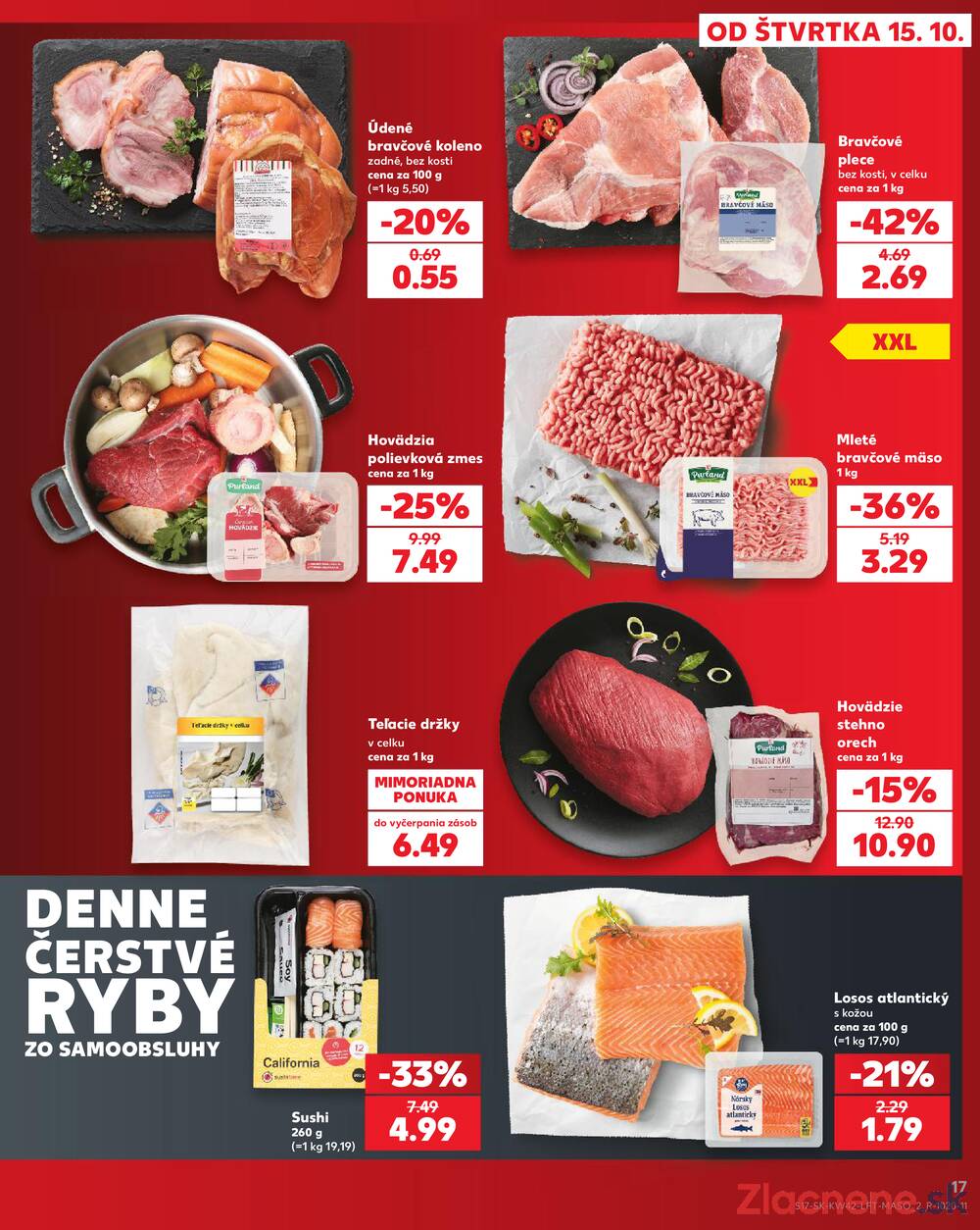 Kaufland 15.10. - 21.10. - Kaufland Bardejov