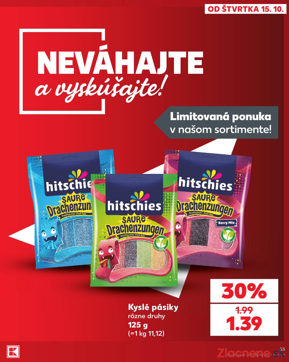 Kaufland 15.10. - 21.10. - Kaufland Stará Ľubovňa