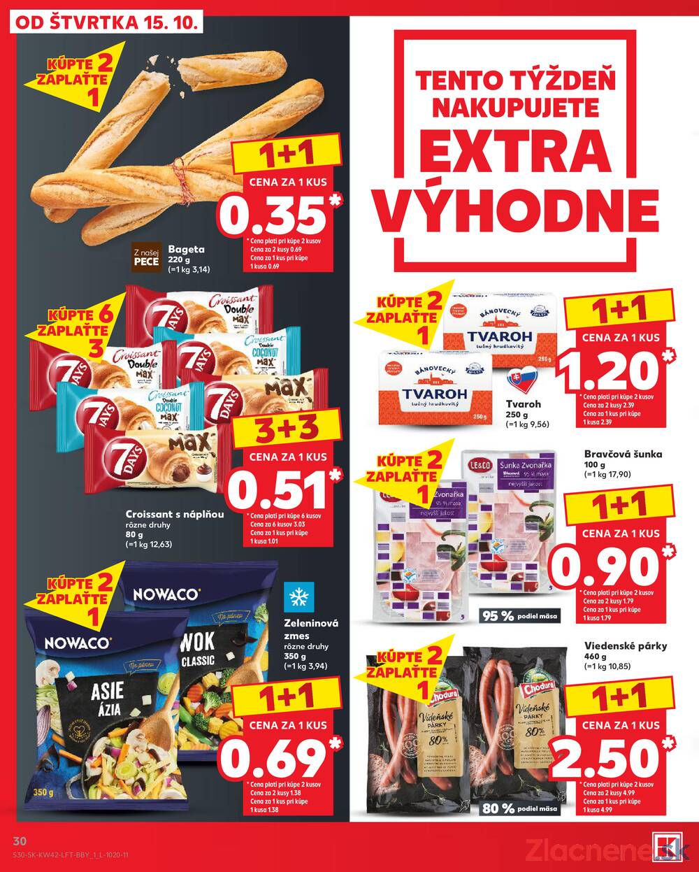 Kaufland 15.10. - 21.10. - Kaufland Poprad - Jiřího Wolkera
