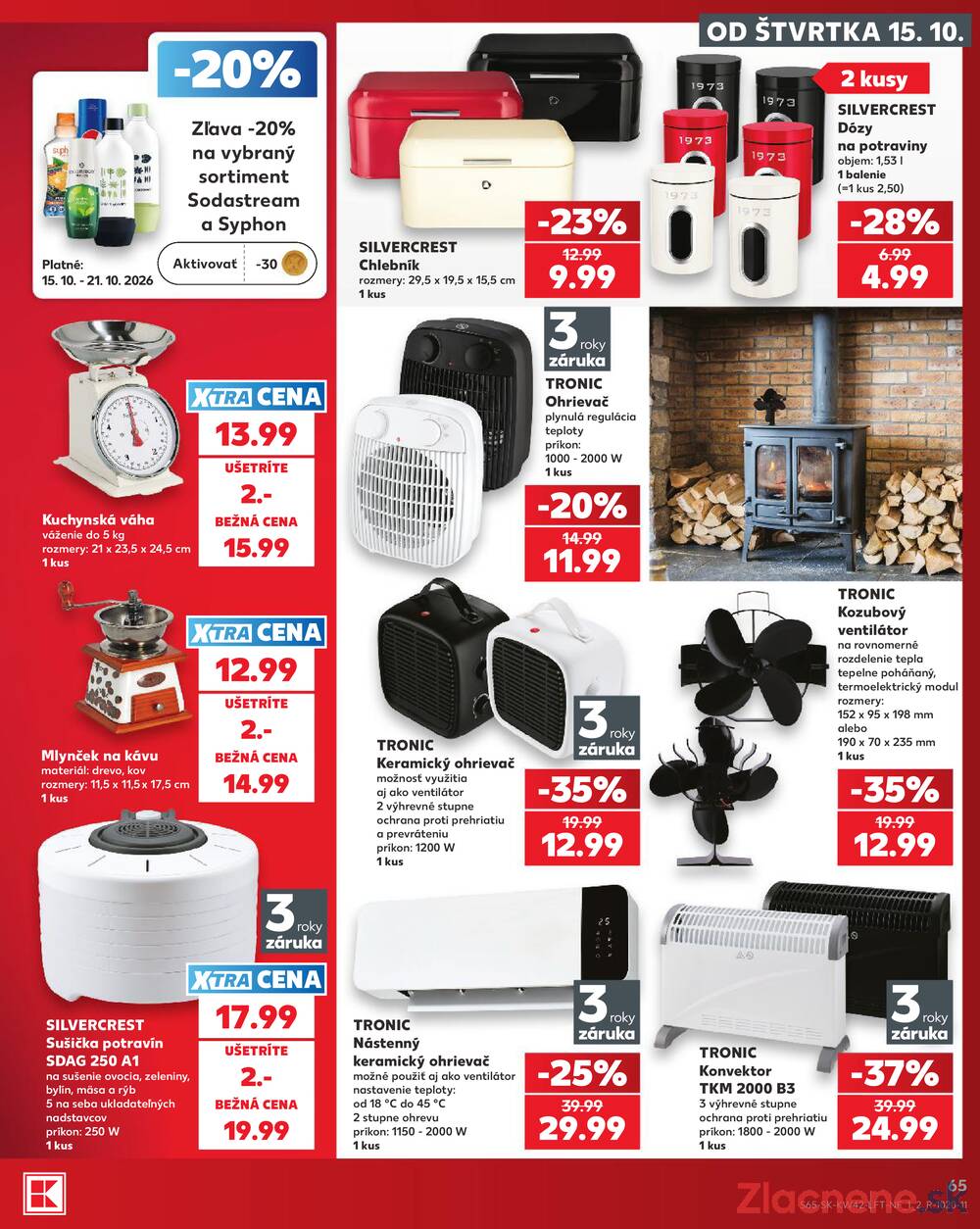Leták Kaufland - Kaufland 15.10. - 21.10. - Kaufland Nitra-Chrenova - strana 65 Leták Kaufland - Kaufland 15.10. - 21.10. - Kaufland Nitra-Chrenova - strana 65
