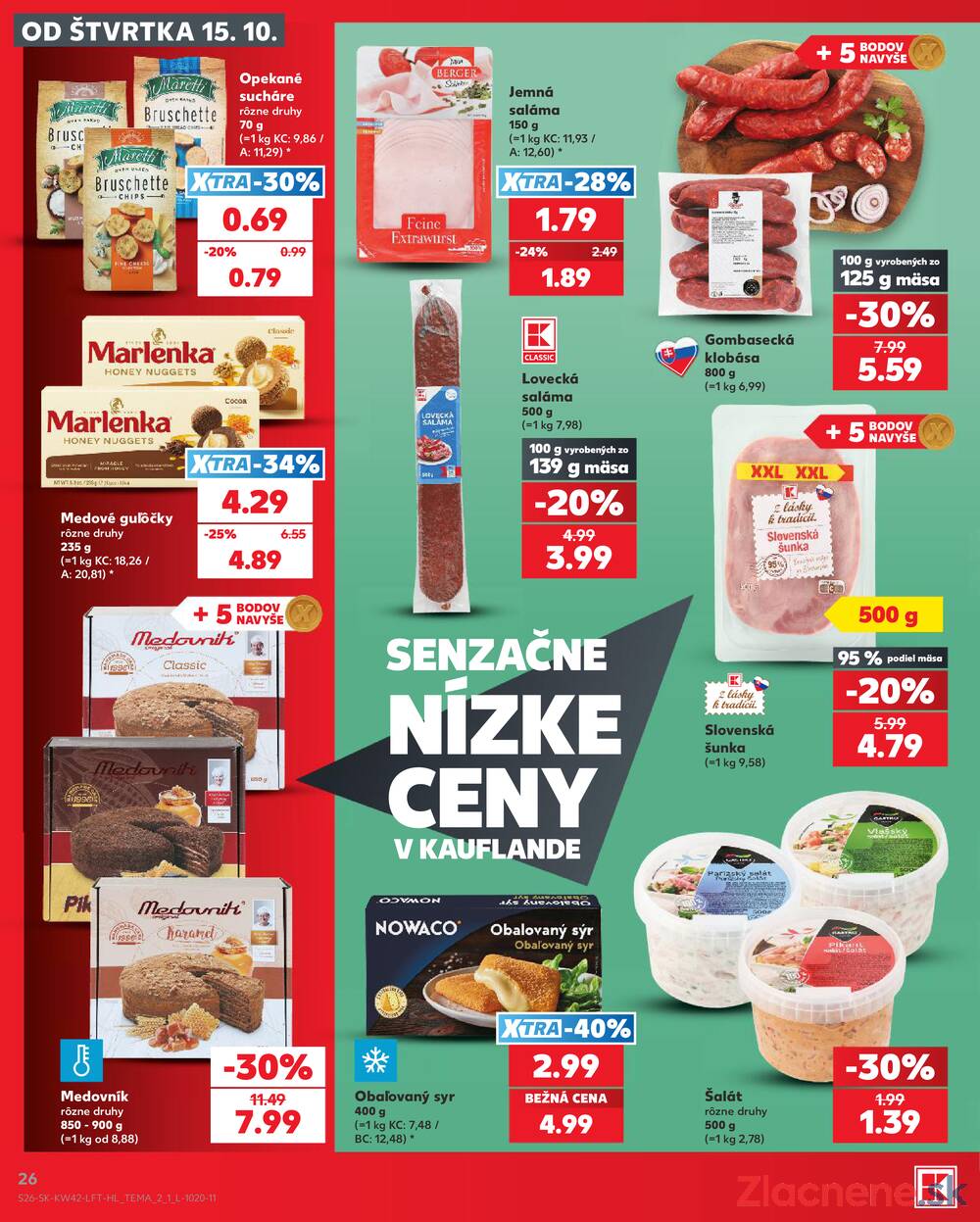 Kaufland 15.10. - 21.10. - Kaufland Nitra - Čermáň