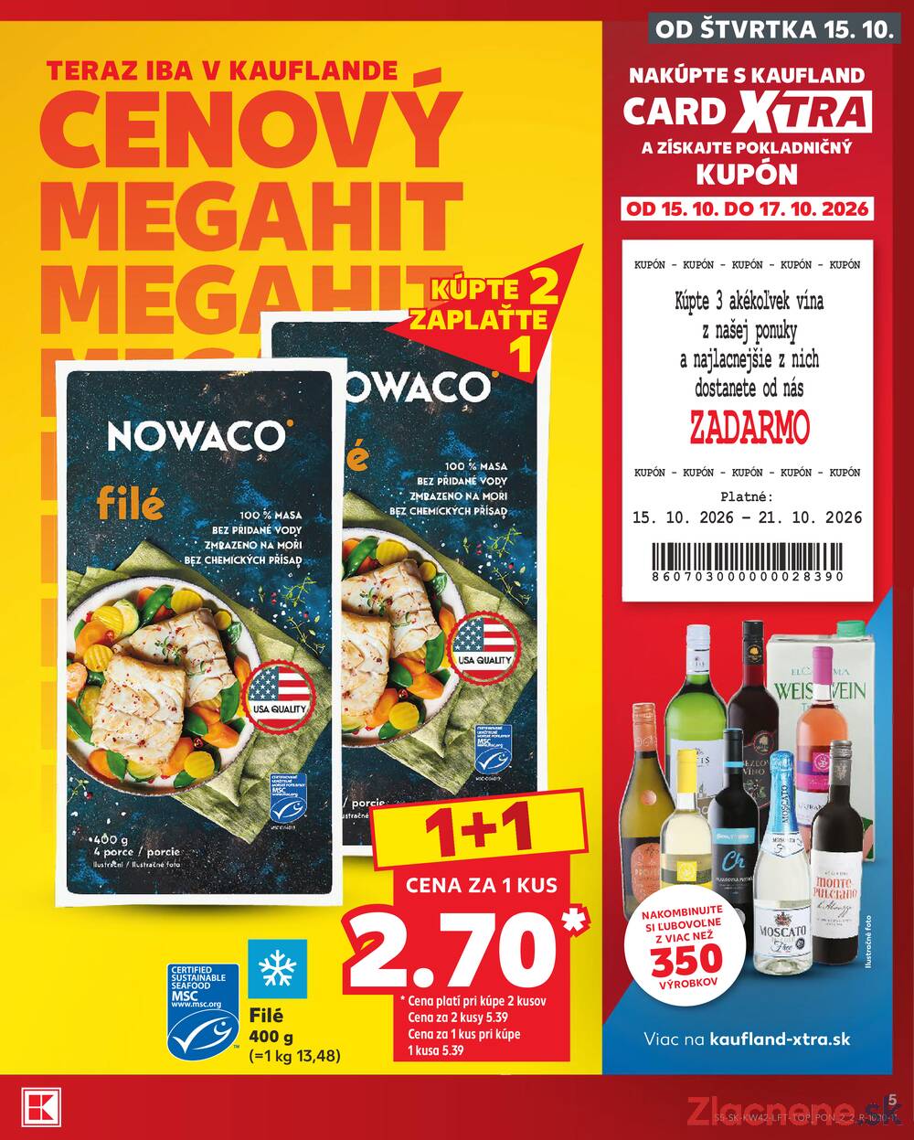 Kaufland 15.10. - 21.10. - Kaufland Trnava - Nová ul.