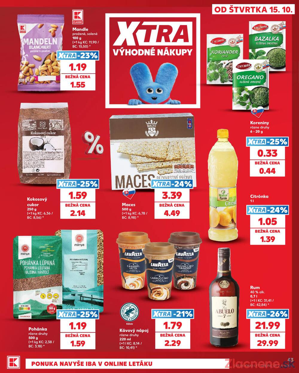 Kaufland 15.10. - 21.10. - Kaufland Topoľčany-Krušovce
