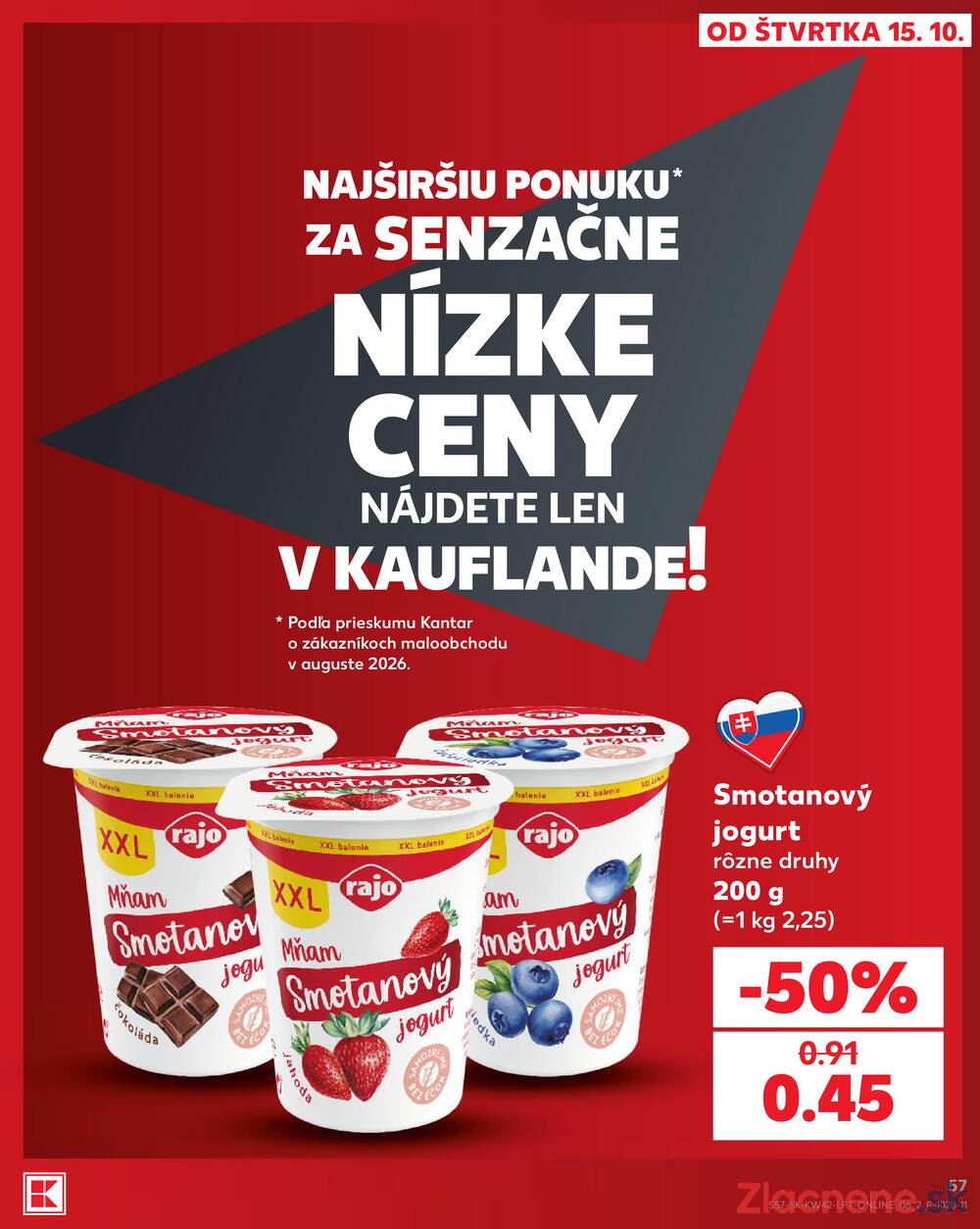 Kaufland 15.10. - 21.10. - Kaufland Martin-Podhaj